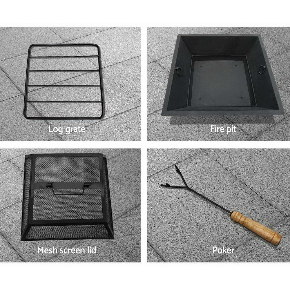 Grillz Cheswick Fire Pit Outdoor - Direct On Sale