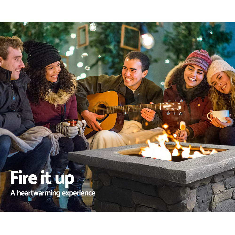 Grillz Cheswick Fire Pit Outdoor - Direct On Sale