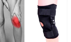 Health & Beauty - Plastic Hinged Knee Support Brace