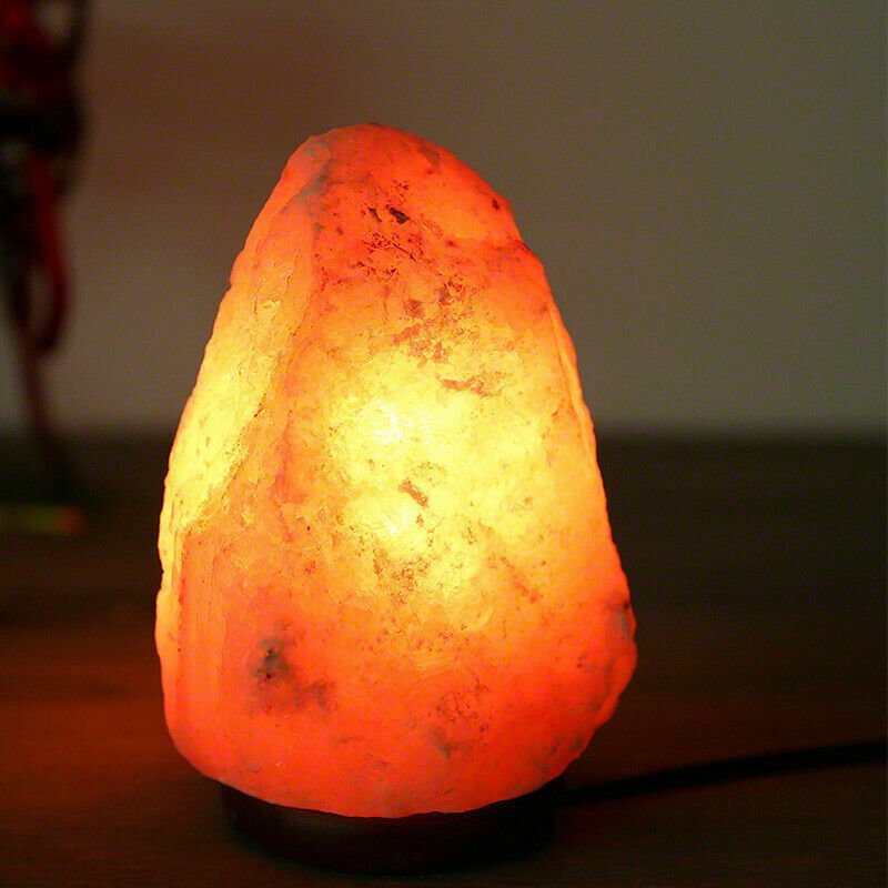 Himalayan Salt Lamp Natural Crystal Rock Shape Dimmer Switch Night Light 1 - 7 kg - Direct On Sale