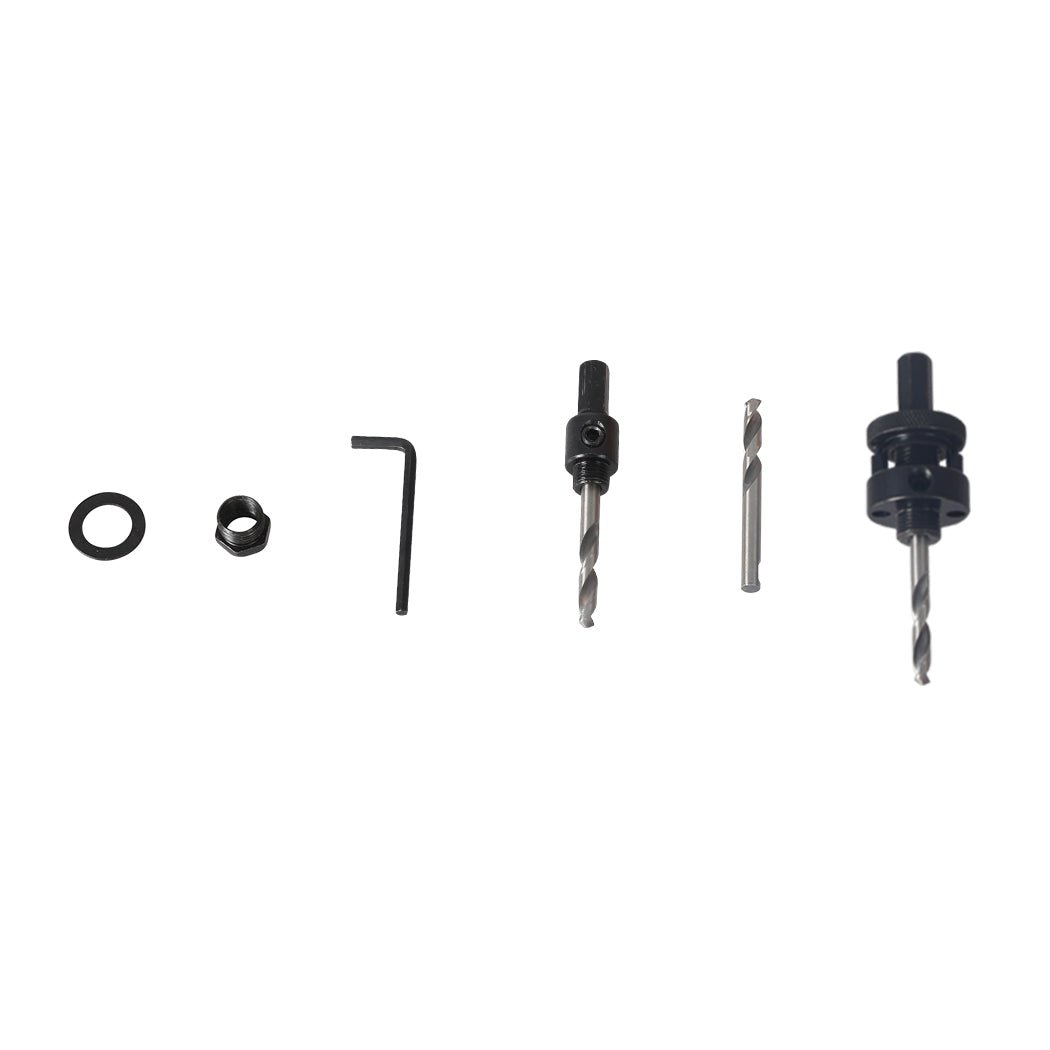 Hole Saw Set Metal Wood Cutting High Speed Wood PVC Plastic 16PCS - Direct On Sale