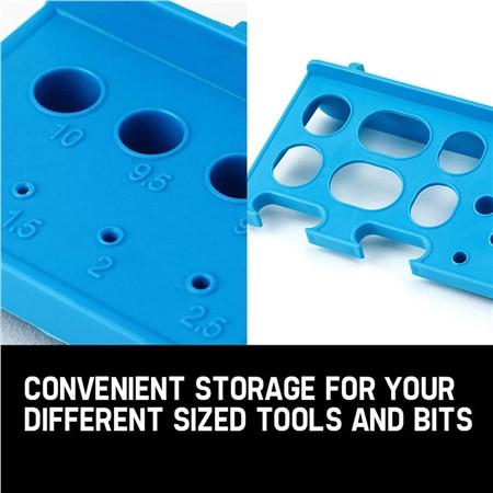 Home & Garden,Home Storage,Auto Accessories,End Of Season - Wall Mounted Tool Parts Storage Bin Rack - 44 PCS
