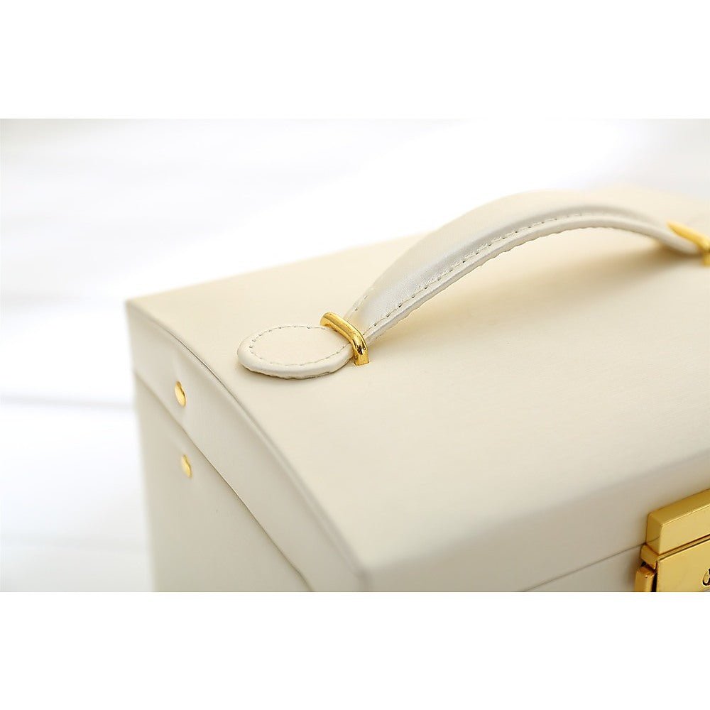 Jewellery Storage Box Girls Rings Necklaces Display Organiser Storage Case - Direct On Sale