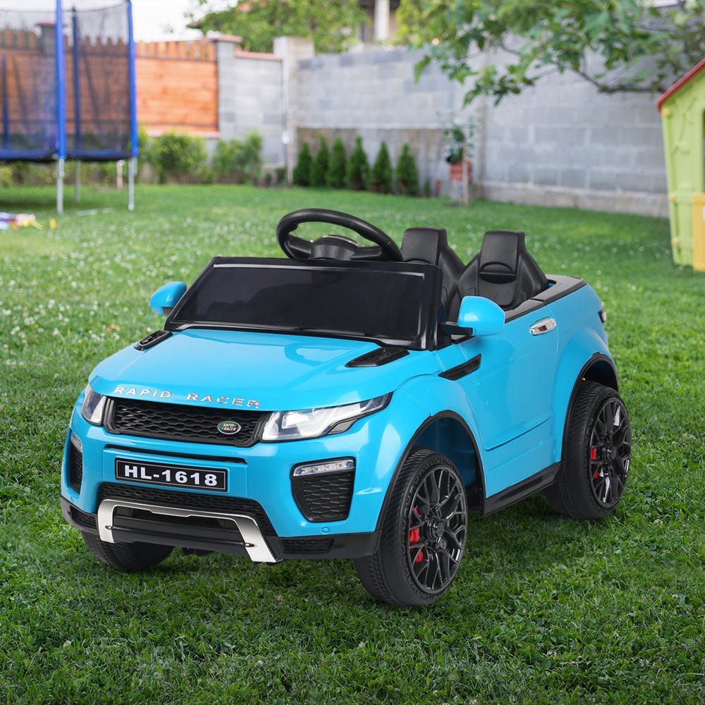 Kids Ride On Rangerover Car - Blue - Direct On Sale