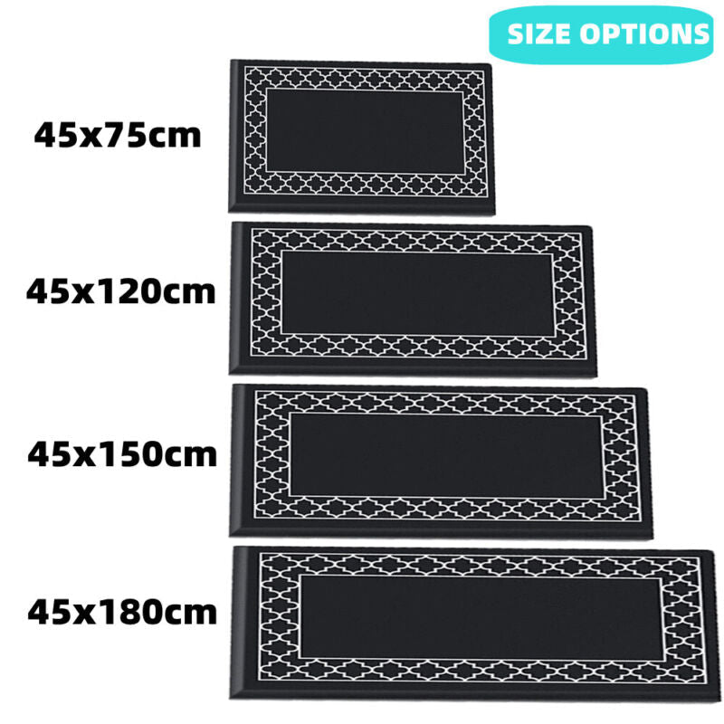 Kitchen Mat Non - Slip Waterproof Anti - Oil Home Door Floor Rug Carpet Easy Clean - Direct On Sale