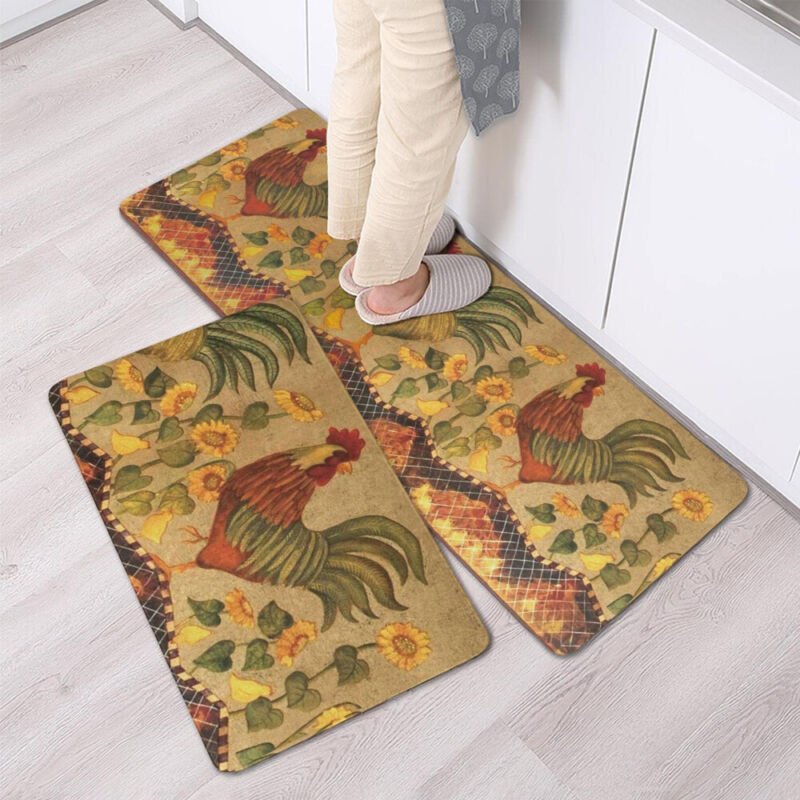 Kitchen Mat Non - Slip Waterproof Anti - Oil Home Door Floor Rug Carpet Easy Clean - Direct On Sale