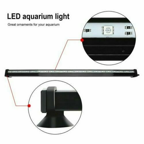 LED Air Bubble RGB Aquarium Light Submersible - Direct On Sale