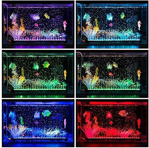 LED Air Bubble RGB Aquarium Light Submersible - Direct On Sale