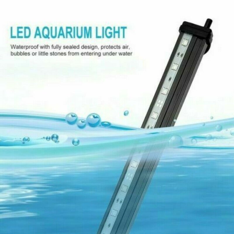 LED Air Bubble RGB Aquarium Light Submersible - Direct On Sale