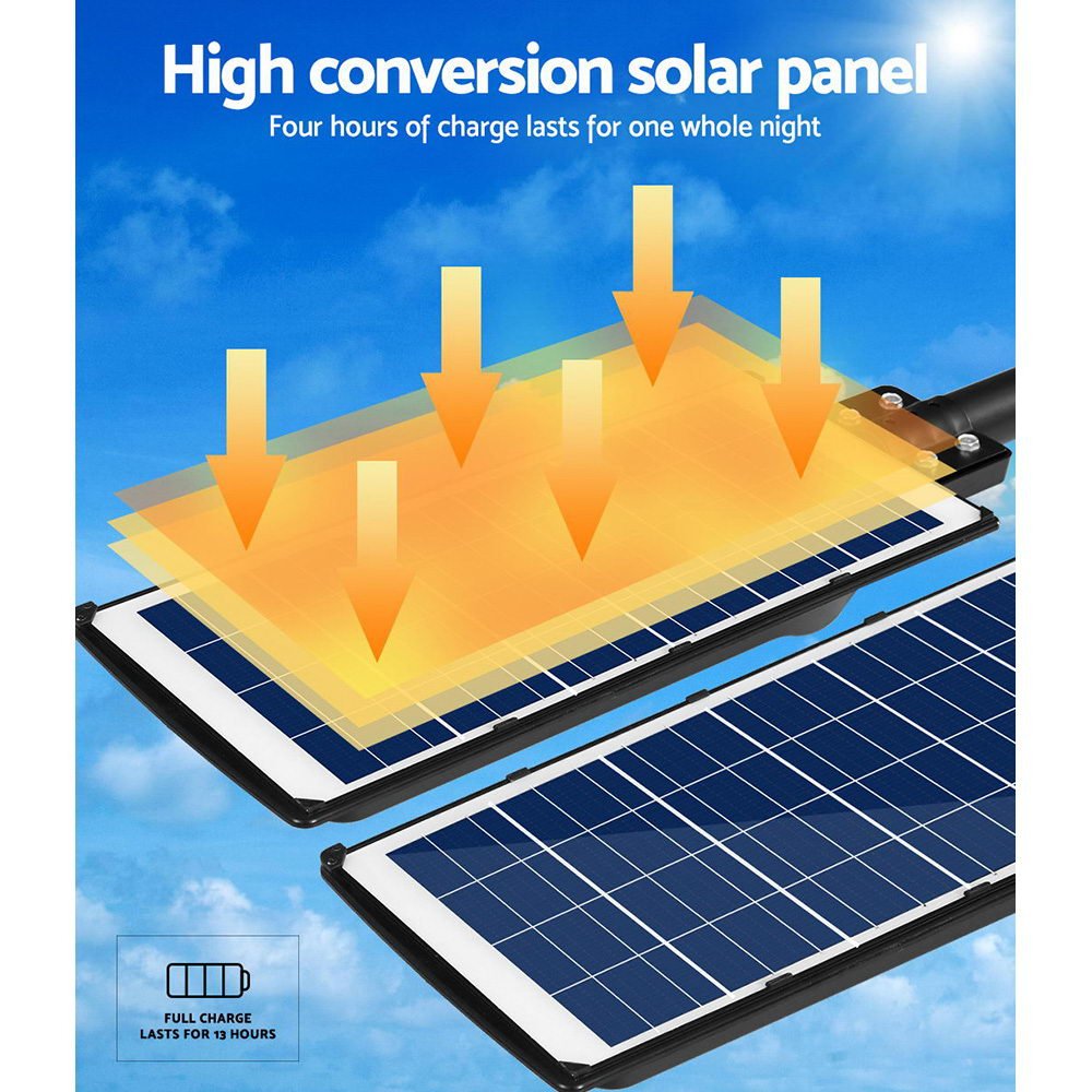 LED Solar Street Flood Light Motion Sensor Remote Outdoor Garden Lamp Lights 120W - Direct On Sale