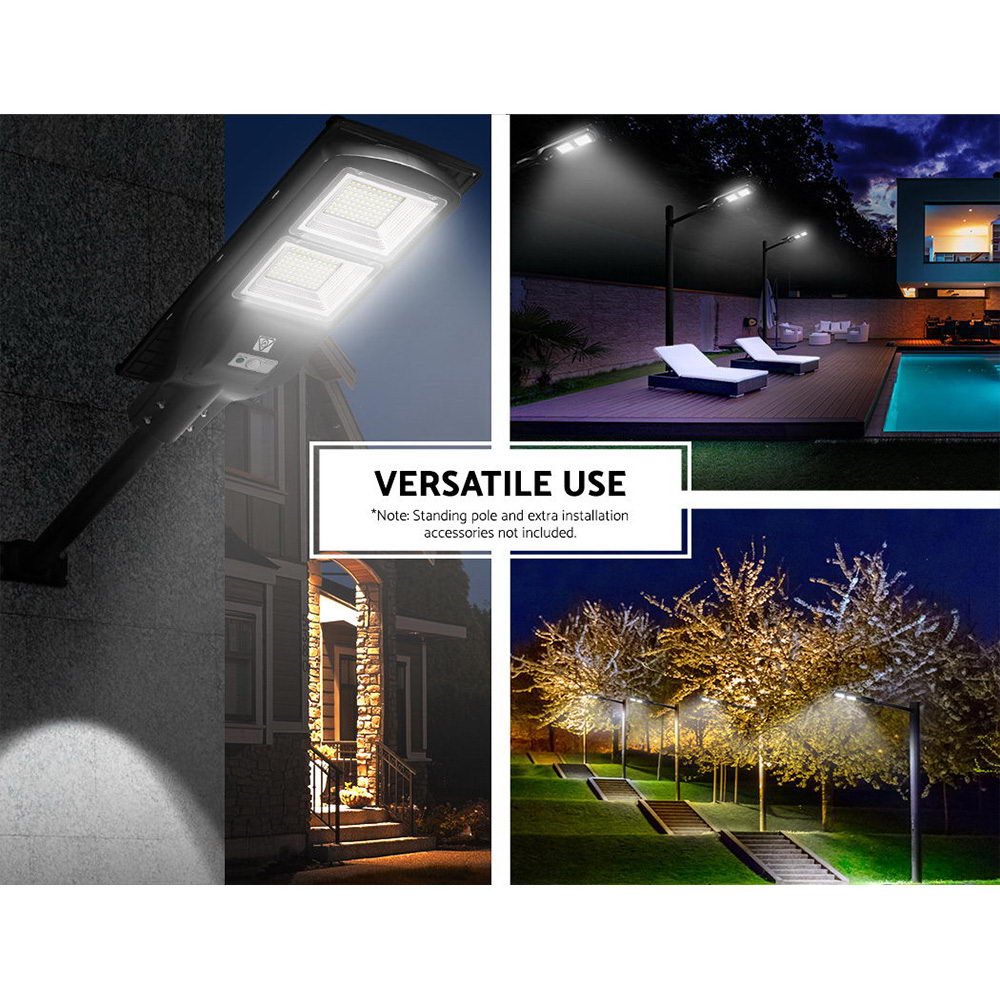 LED Solar Street Flood Light Motion Sensor Remote Outdoor Garden Lamp Lights 120W - Direct On Sale