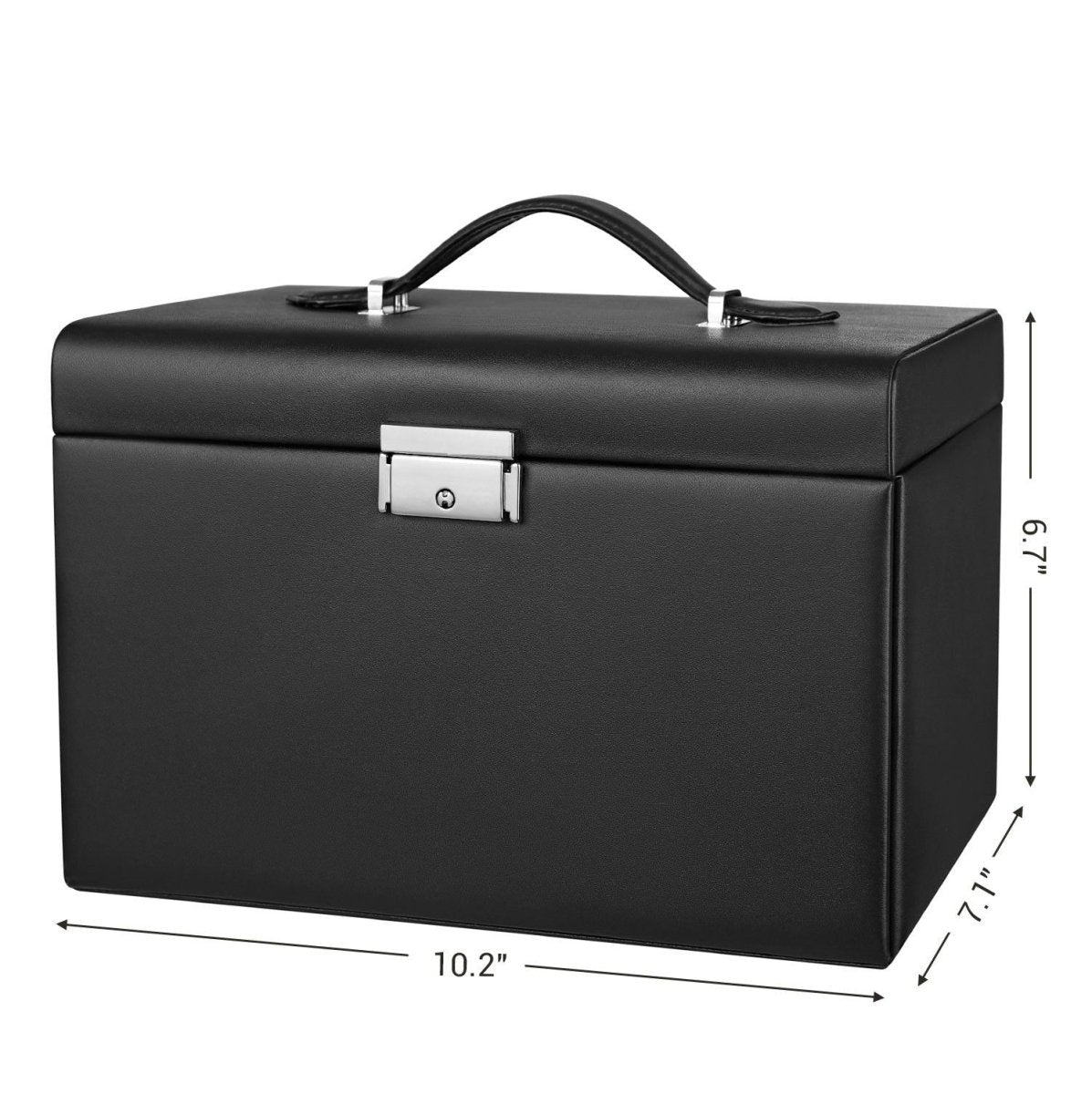 Lockable Jewelry Box 3 - Tier Display Case - Direct On Sale