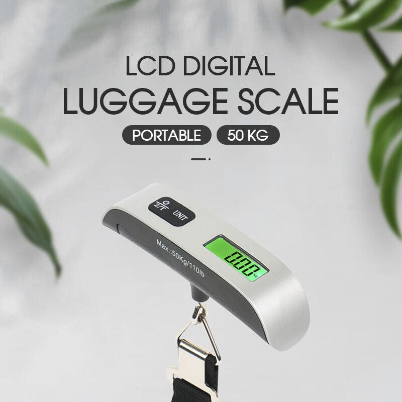 Luggage Scale Travel Portable Electronic Weight LCD Digital - Direct On Sale