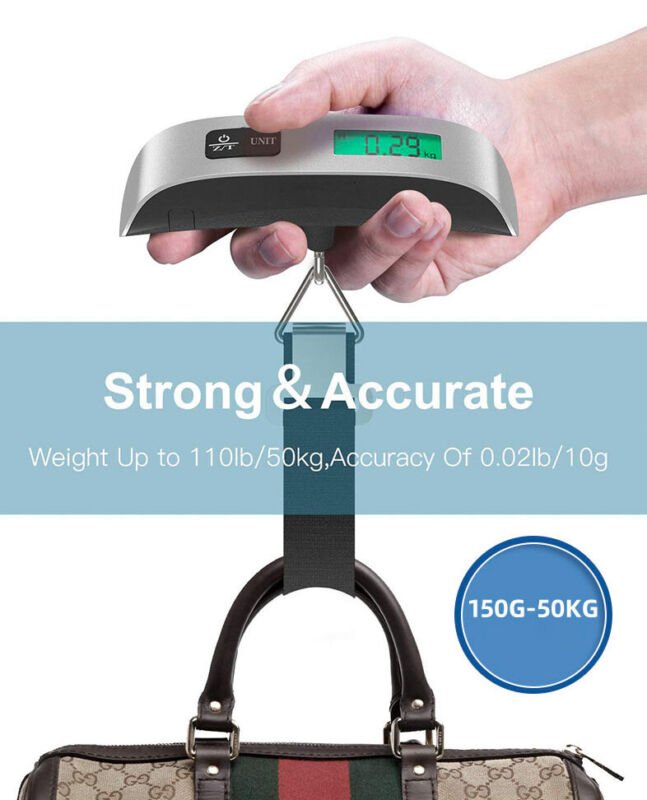 Luggage Scale Travel Portable Electronic Weight LCD Digital - Direct On Sale