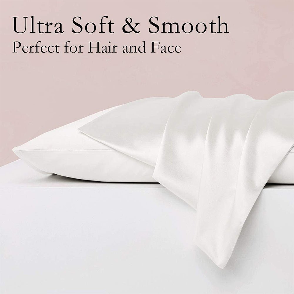 Luxury Mulberry Silk Pillow Cases - Ultimate Comfort & Beauty Sleep - Direct On Sale