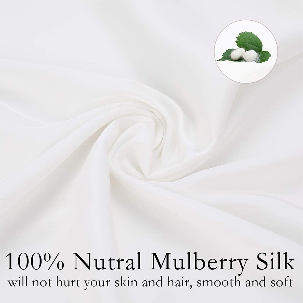 Luxury Mulberry Silk Pillow Cases - Ultimate Comfort & Beauty Sleep - Direct On Sale