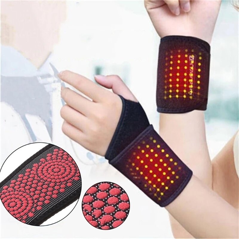 Magnetic Self - Heating Wrist Brace Sports Protection - Direct On Sale