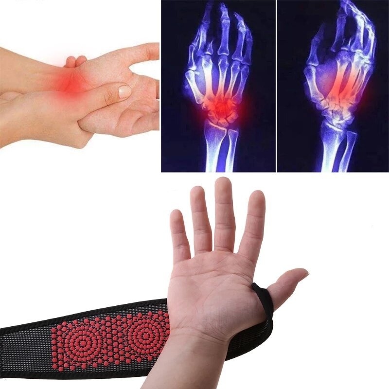 Magnetic Self - Heating Wrist Brace Sports Protection - Direct On Sale