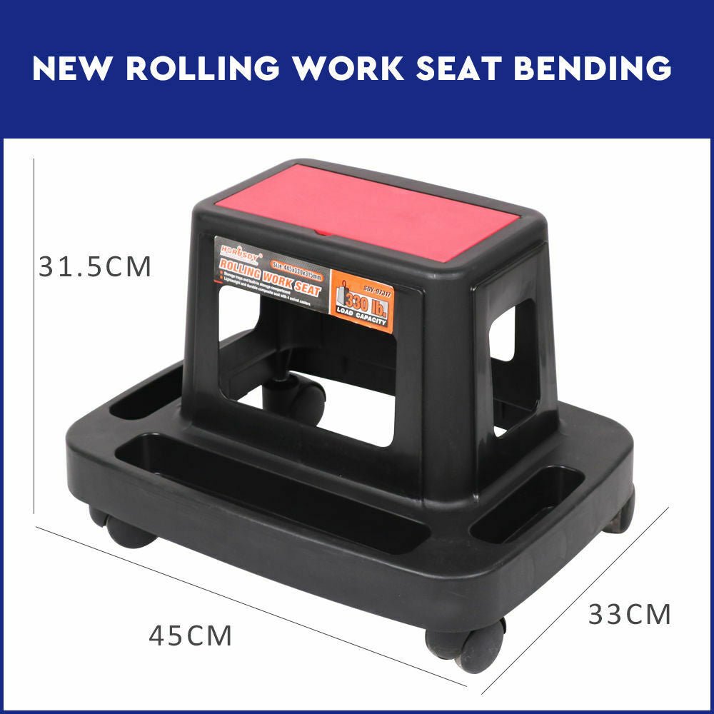 Mechanic Rolling Seat with Tool Storage - Direct On Sale