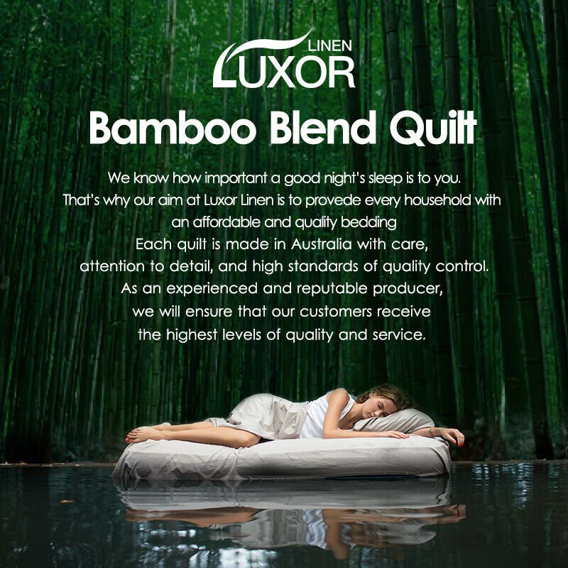 Microfibre Bamboo Summer Quilt Duvet Doona - Direct On Sale