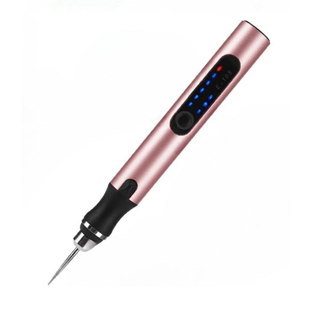 Mini Electric Professional Engraving Pen for Jewelry Glass Wood Stone Metal - USB Rechargeable - Direct On Sale