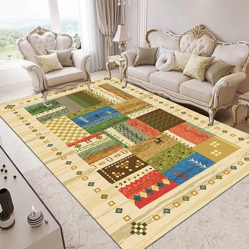 Modern Floor Anti - Slip Carpet Mat Rug Area Carpet Bedroom Living Room - Direct On Sale
