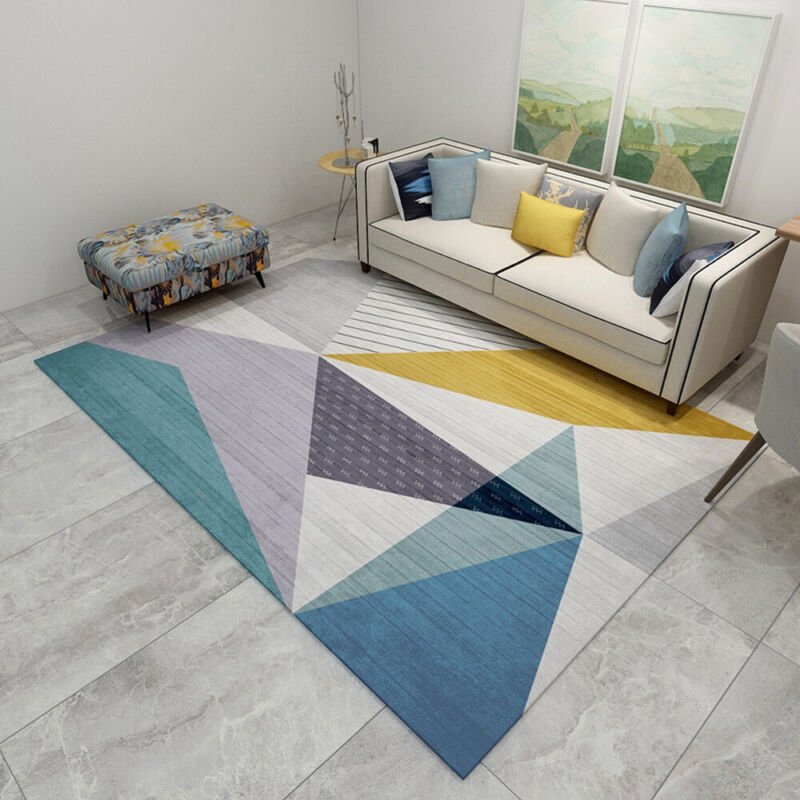 Modern Floor Anti - Slip Carpet Mat Rug Area Carpet Bedroom Living Room - Direct On Sale
