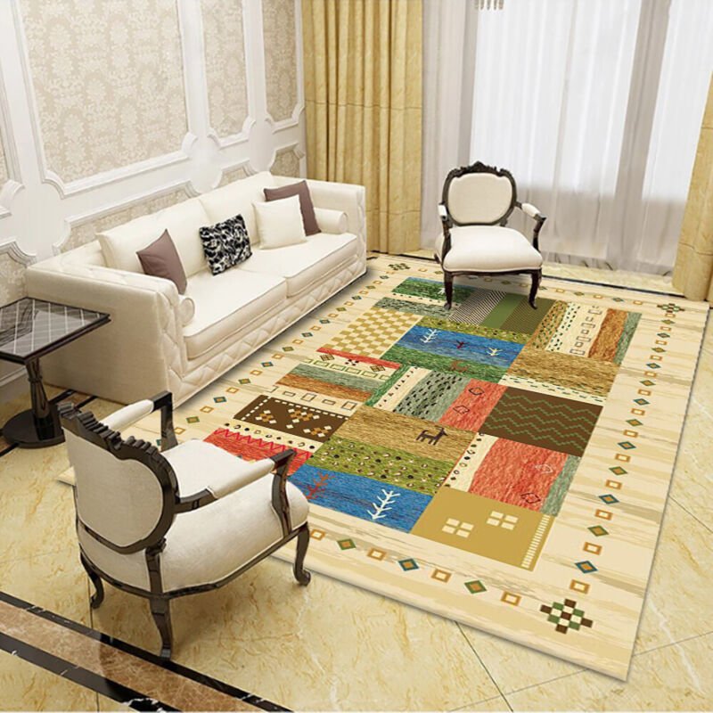 Modern Floor Anti - Slip Carpet Mat Rug Area Carpet Bedroom Living Room - Direct On Sale