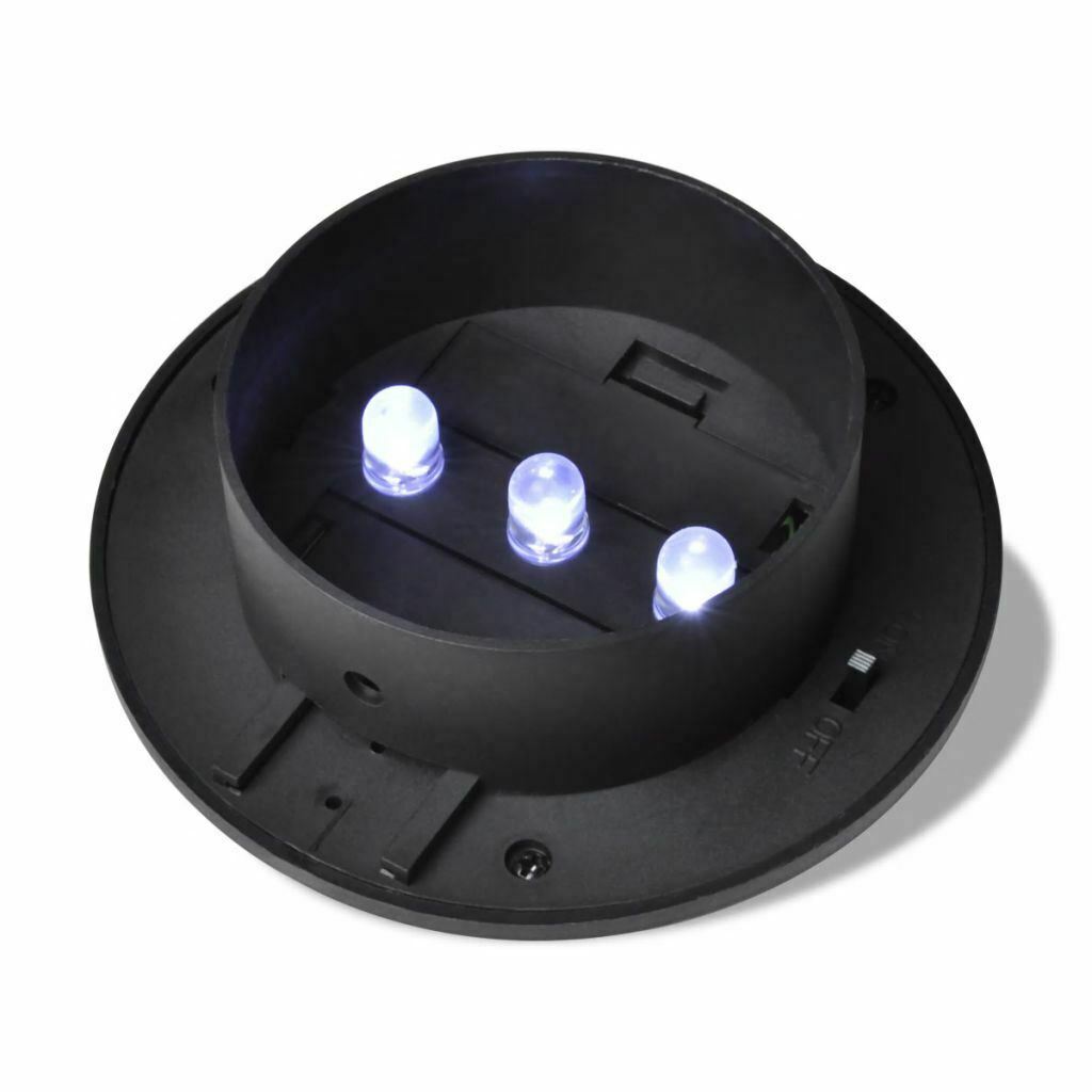 Outdoor Solar Gutter Fence LED Light x6 - Direct On Sale