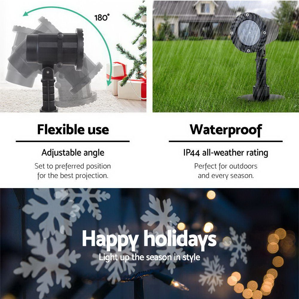 Pattern LED Laser Landscape Projector Light Lamp Christmas Party - Direct On Sale