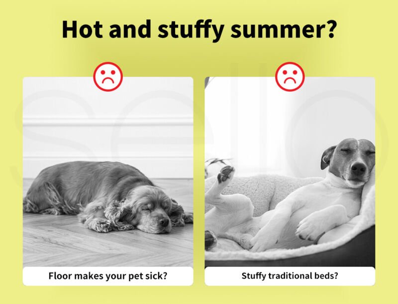 Pet Gel Cooling Mat Dog Cat Non - Toxic Bed Self - cool Summer Pad - Direct On Sale