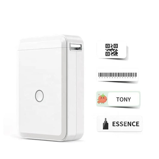 Portable Wireless Label Maker Machine App Support - USB Rechargeable - Direct On Sale