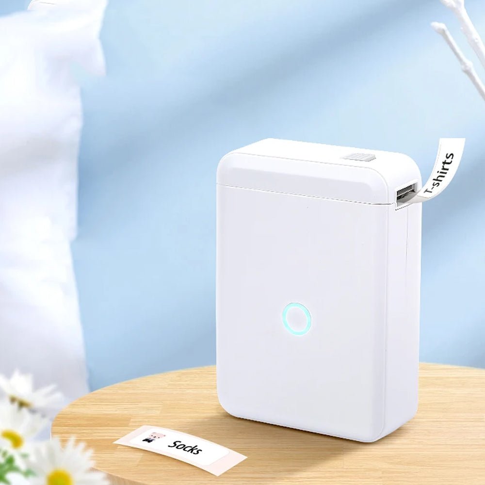 Portable Wireless Label Maker Machine App Support - USB Rechargeable - Direct On Sale