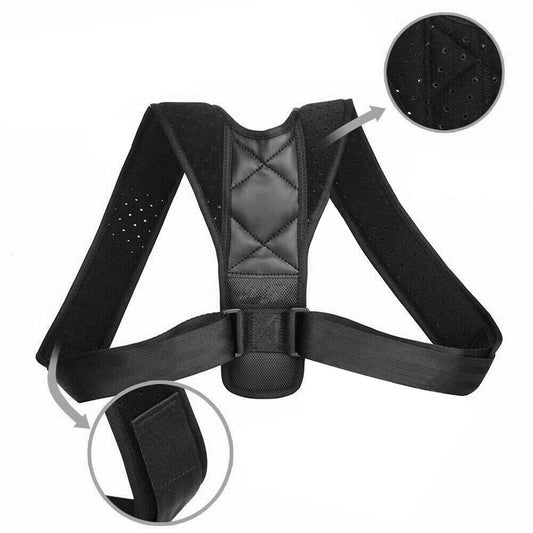 Posture Clavicle Support Corrector Back Straight Shoulders Brace Strap - Direct On Sale