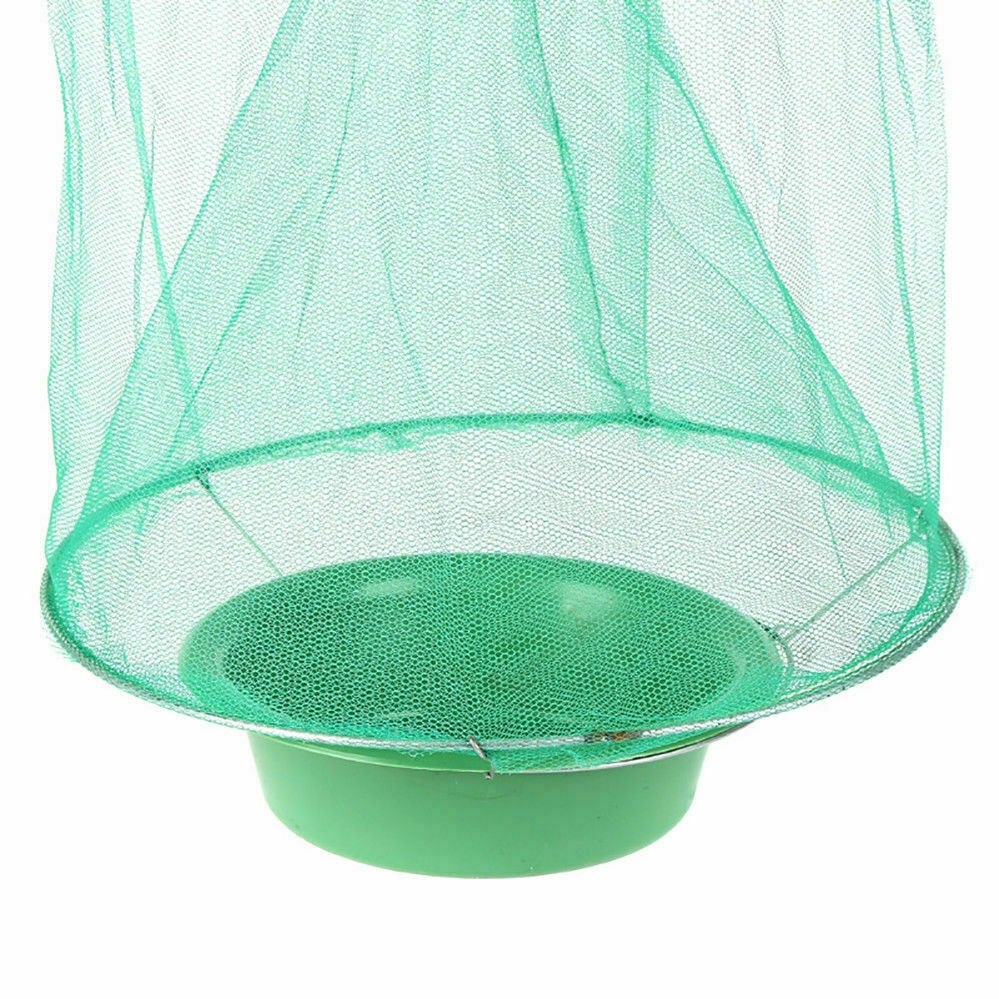 Reusable 6 Pack Fly Trap Insect Killer Net Cage Trap Ranch Pest Hanging Catcher - Direct On Sale