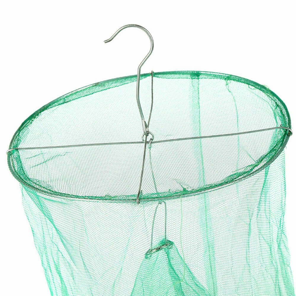 Reusable 6 Pack Fly Trap Insect Killer Net Cage Trap Ranch Pest Hanging Catcher - Direct On Sale