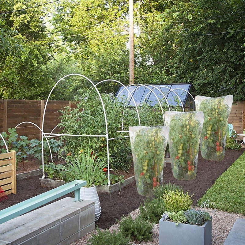 Reusable Plant Fruit Protect Drawstring Net Bag Mesh Insect Pest Barrier - Direct On Sale