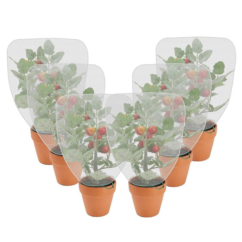 Reusable Plant Fruit Protect Drawstring Net Bag Mesh Insect Pest Barrier - Direct On Sale