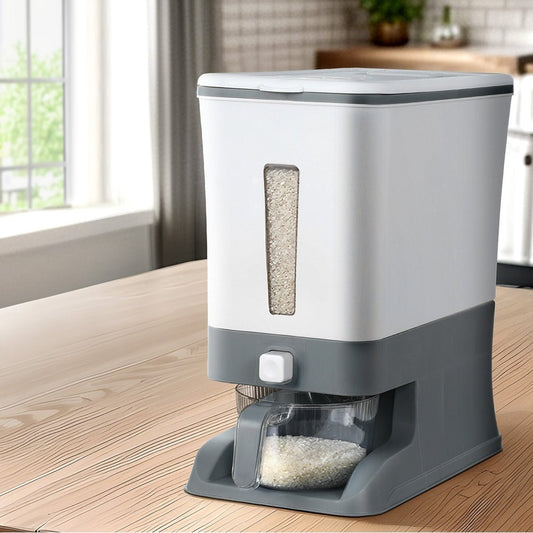 Rice Cereal Dispenser Grain Container 12KG - Direct On Sale
