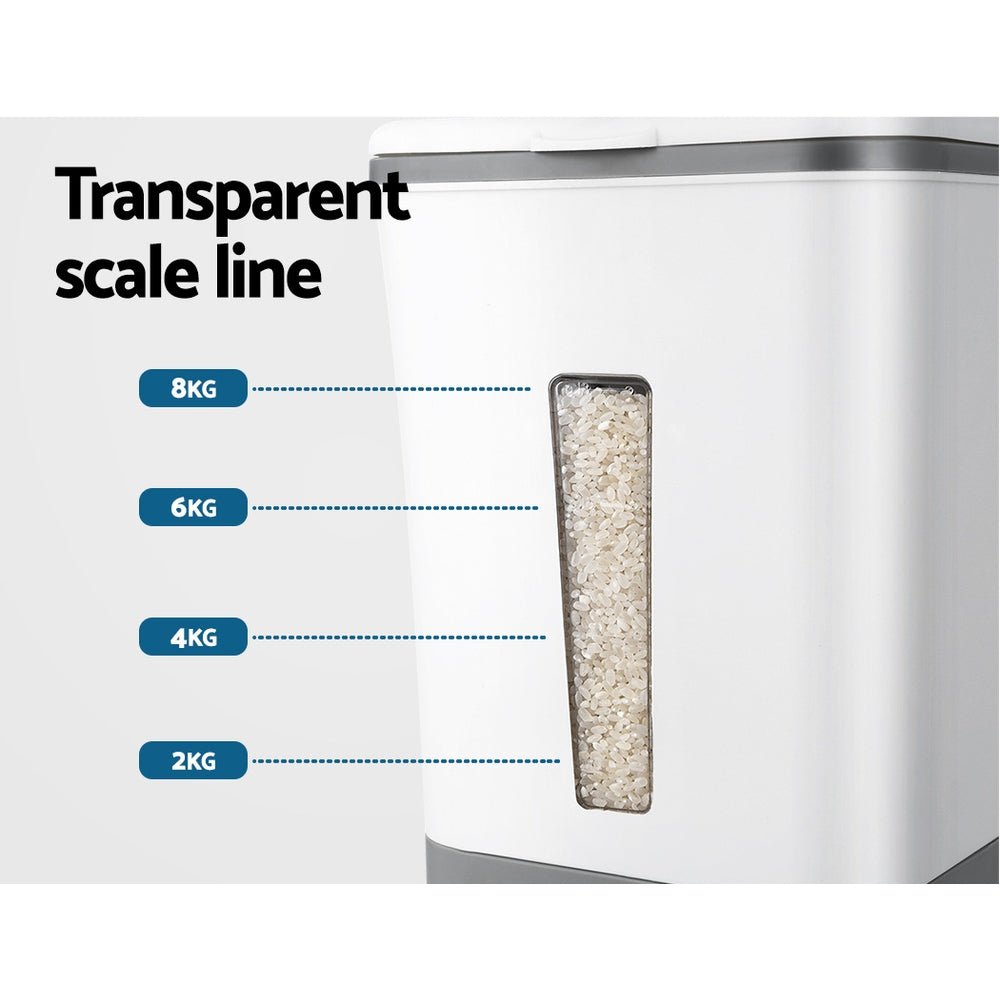 Rice Cereal Dispenser Grain Container 12KG - Direct On Sale