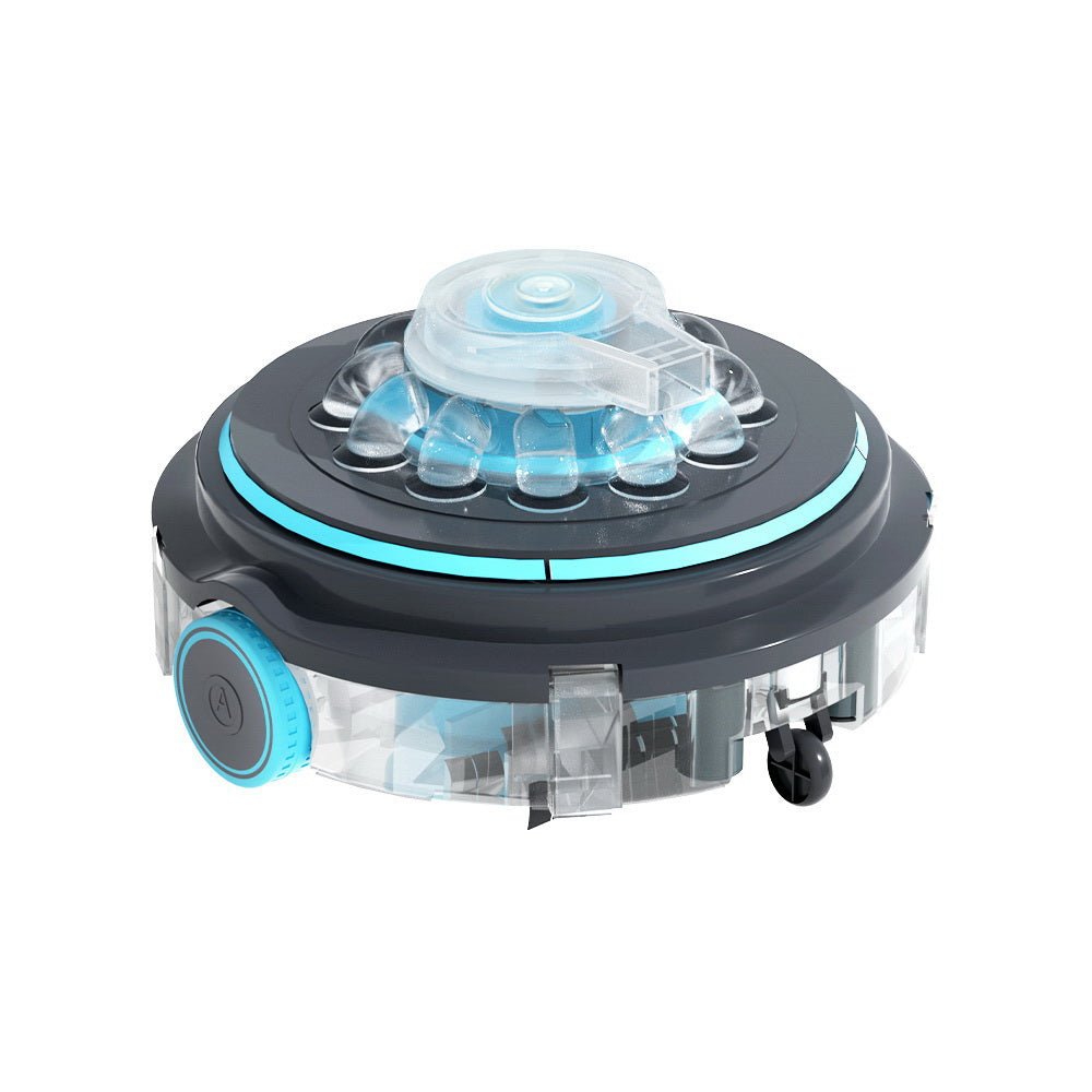Robotic Pool Cleaner Automatic Vacuum Swimming Robot Filter Cordless - Direct On Sale