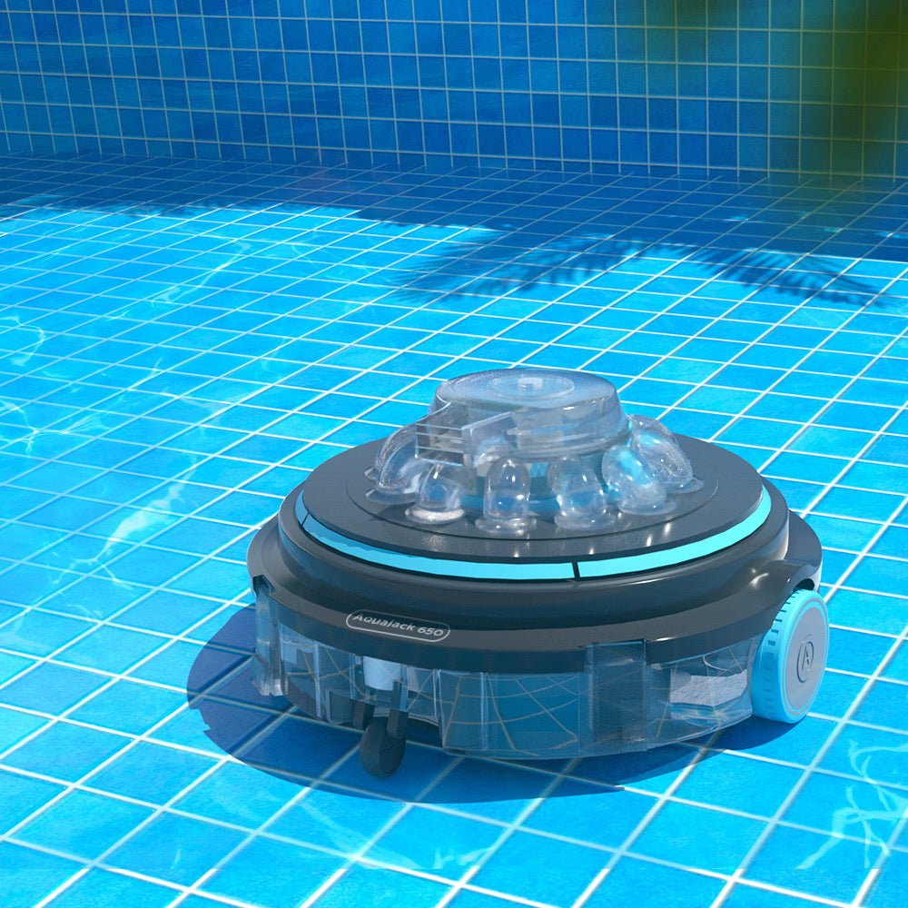 Robotic Pool Cleaner Automatic Vacuum Swimming Robot Filter Cordless - Direct On Sale