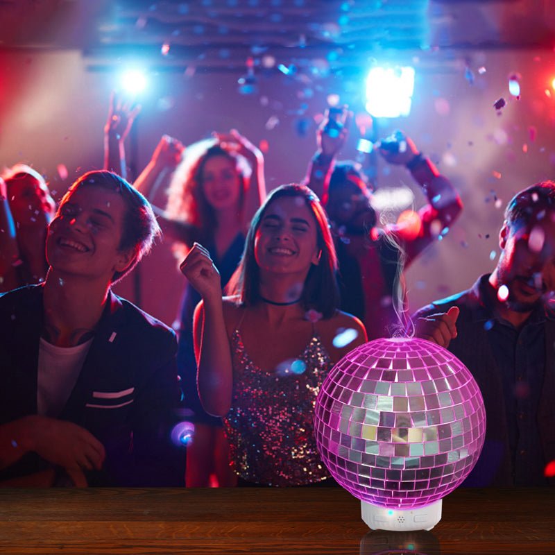 Rotating Disco Ball Indoor Air Humidifier and Scent Diffuser - Plugged in - Direct On Sale
