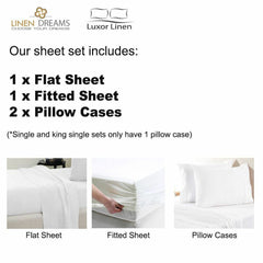 1000TC Ultra Soft Silk Satin Sheet Set