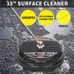 Pressure Washer Surface Cleaner 4000PSI