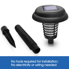 Solar Power LED Light Mosquito Insect Zapper