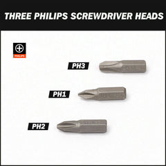 10Pc Drill Screwdriver Bits with Magnetic Holder