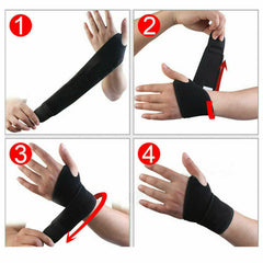 Wrist Support Splint Brace Protection Strap