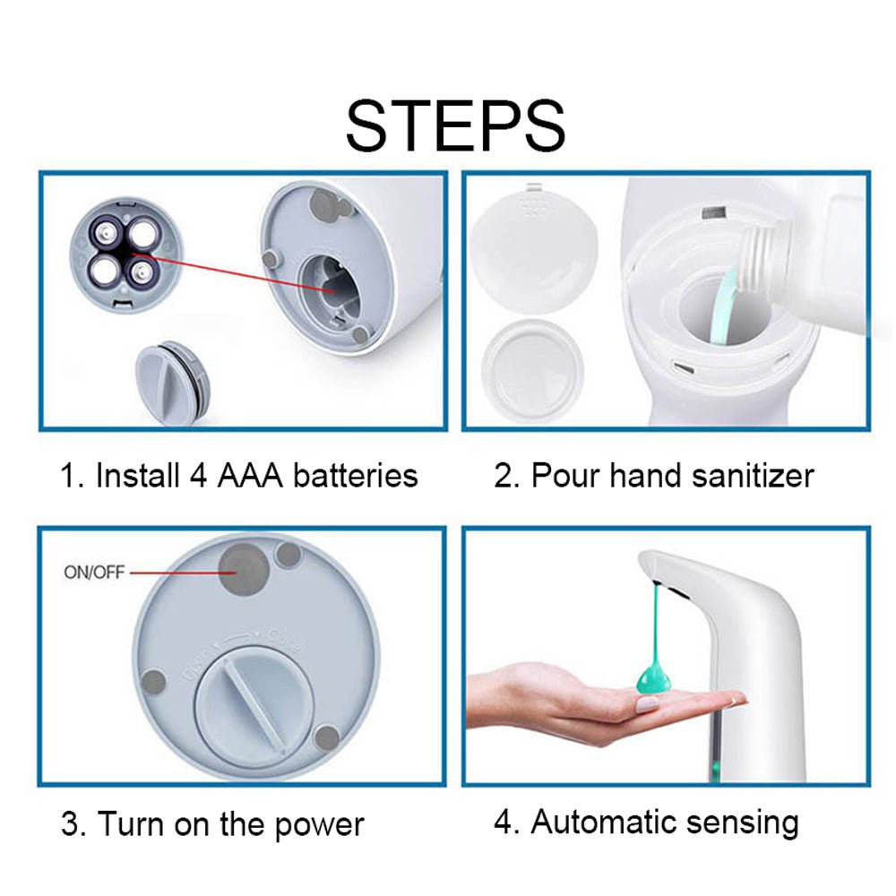 Smart Induction Motion Sensor Automatic Liquid Soap Dispenser - Direct On Sale