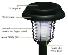 Solar Lights - LED Solar Bug Zapper & Garden Light